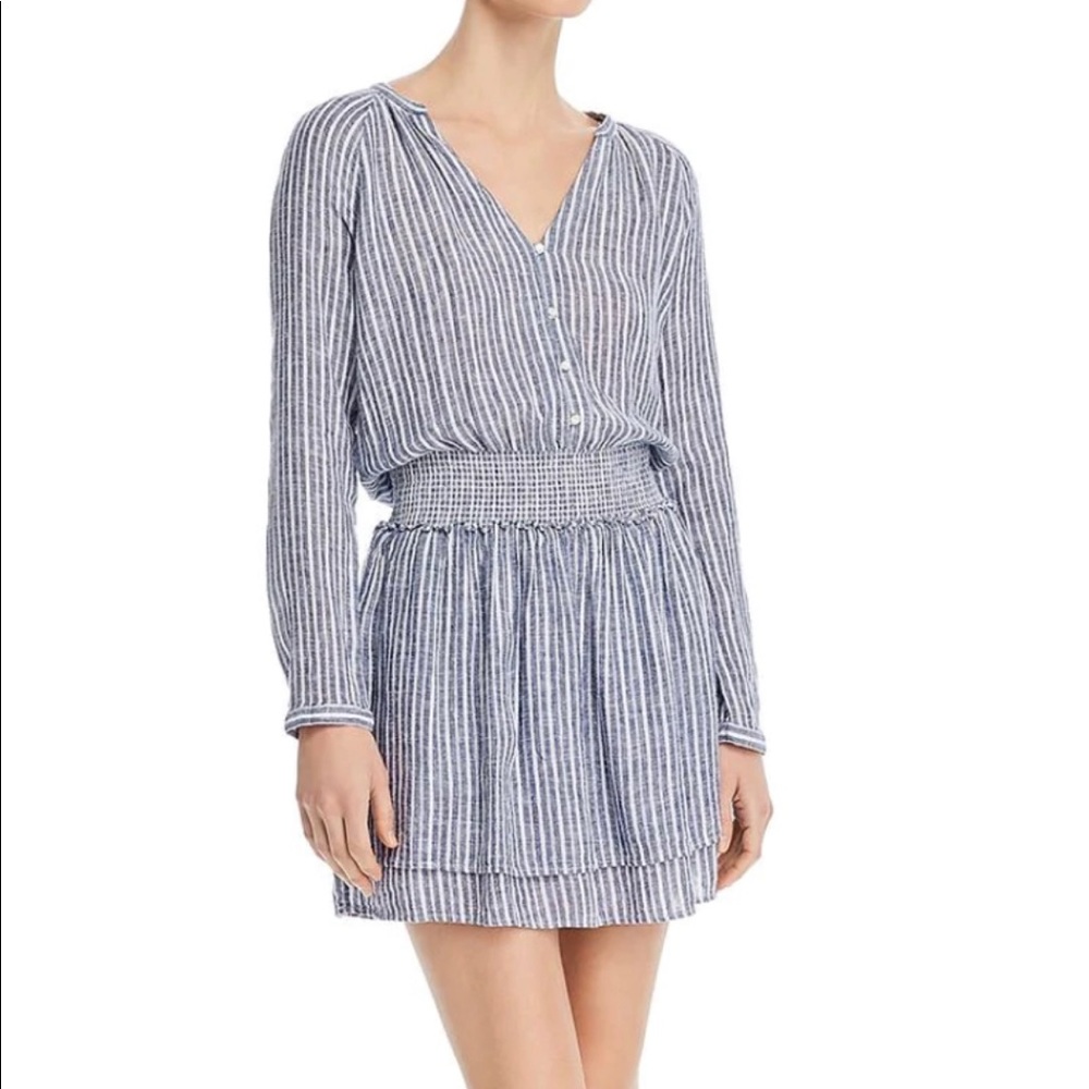 Rails Jasmine Dress In Azure Stripe Price Firm - image 2